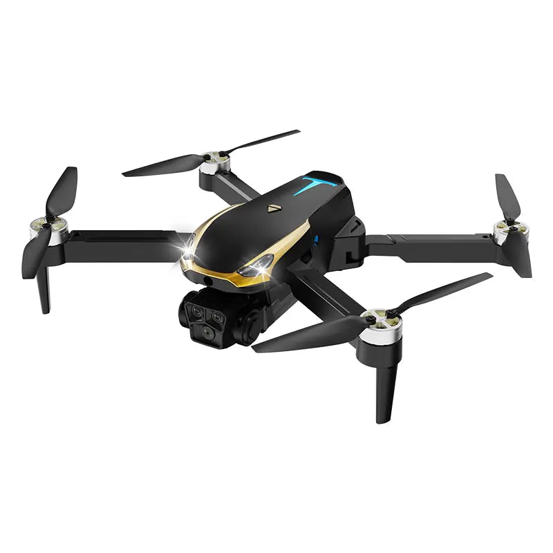 M8 Pro 2026 Foldable Aerial Drone with 4K UHD EIS Anti-Shake Camera, GPS Precise Positioning System, 5G Wifi FPV Real-Time Transmission, Intelligent Obstacle Avoidance, Auto Return, 360° Stunt Roll, 2 Batteries for Adults Beginners Aerial Photography