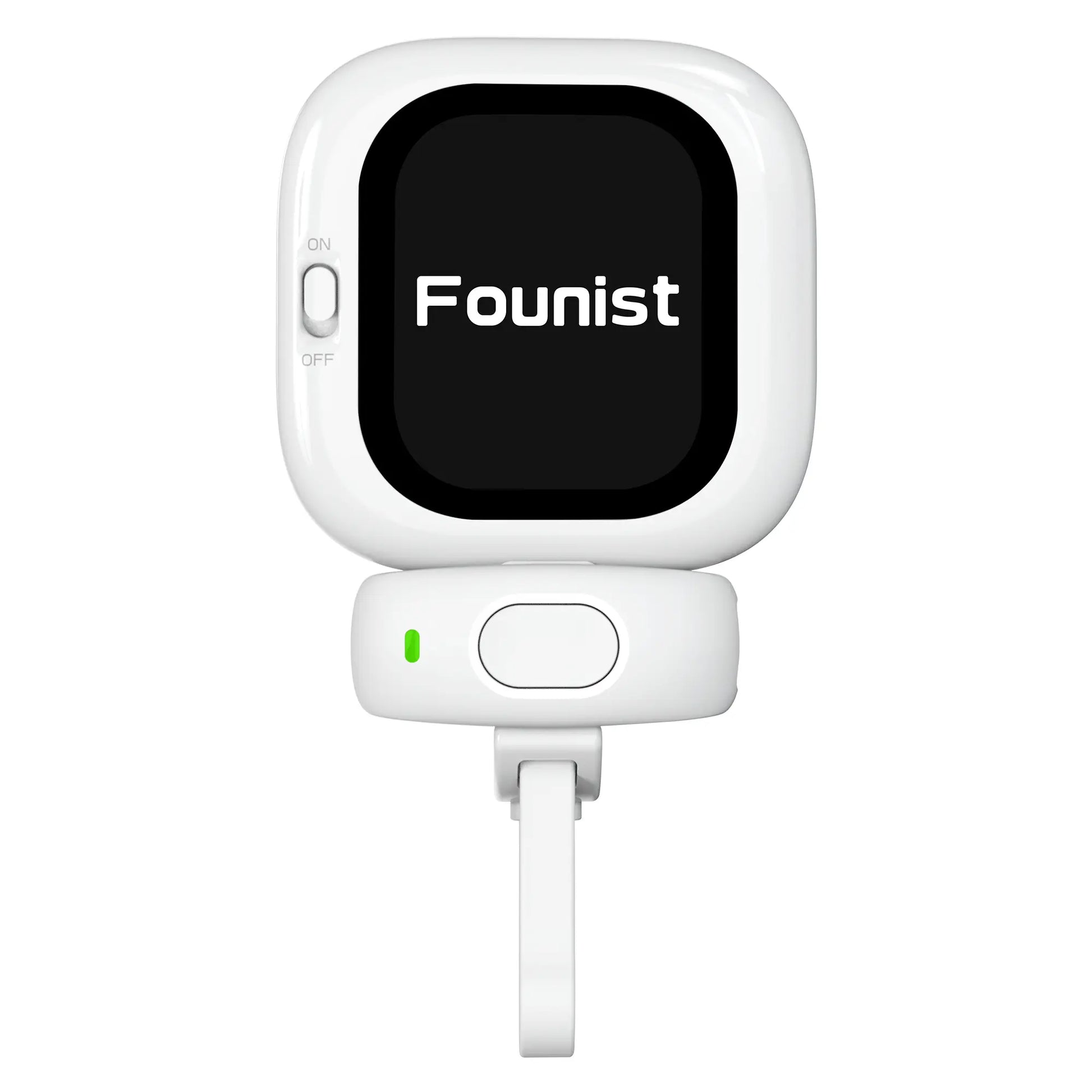 FOUNIST Vlogmate Mini for Iphone 5-17, 1080P/2K Magnetic Plug-And-Play Camera Monitor – Use Back Camera for Selfies, Vlogs, Live Streams