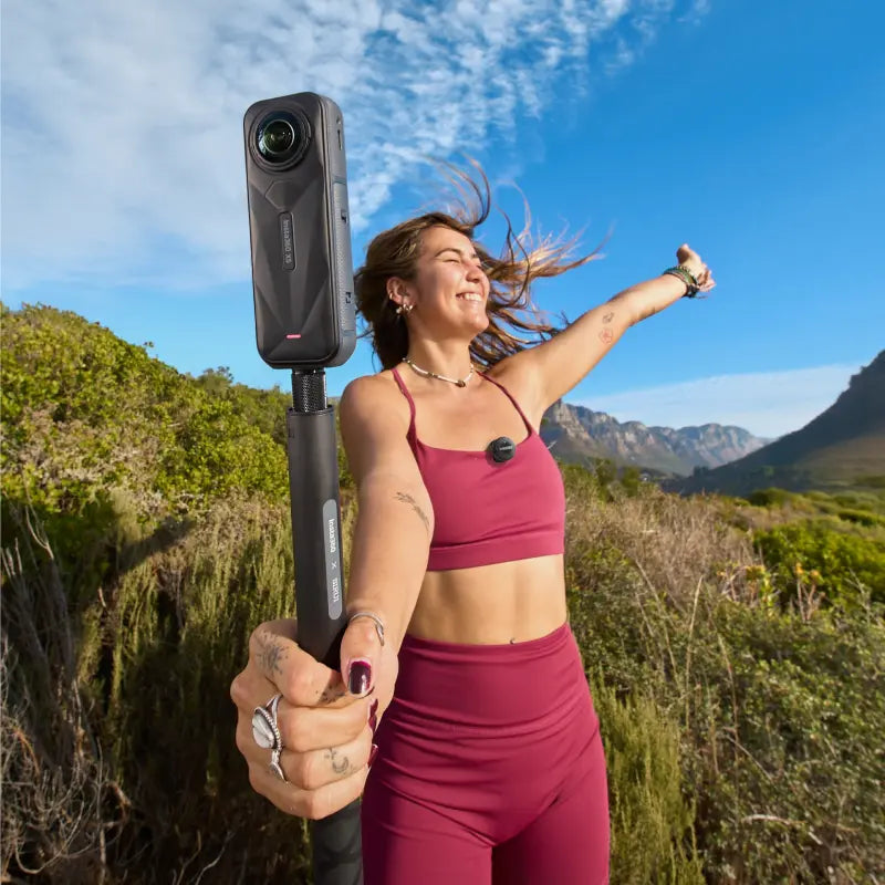 Insta360 Mic Air Transmitter 7.9G Ultralight Wireless Microphone Noise Cancelling for Vlog & Streaming Compatible with X5 X4 Ace Pro 2