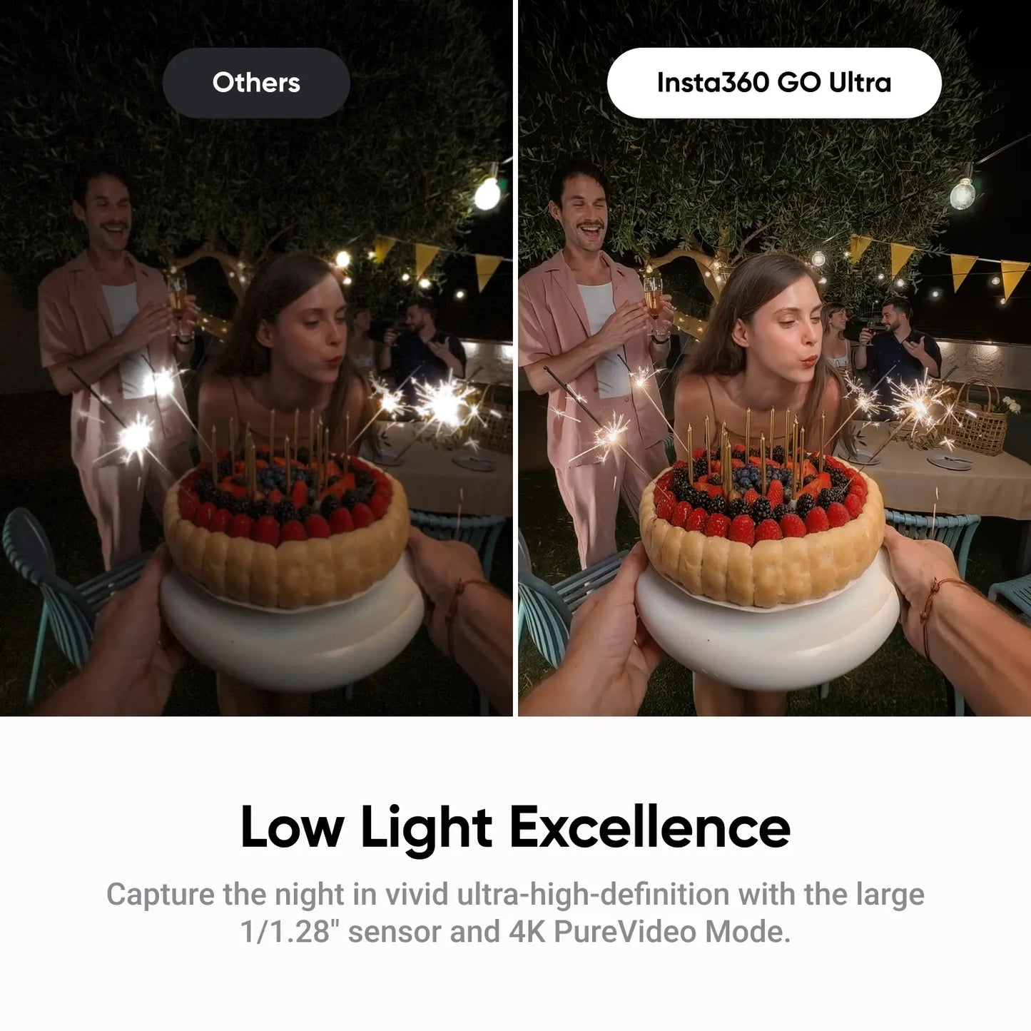 Insta360 GO Ultra Creator Bundle - Small 4K Vlogging Camera, Hands-Free, POV Cam, 1/1.28" Sensor, 53G Lightweight, 156° FOV, 200 Min Battery Life, Magnetic Wearable Action Camera for Sports, Vlog