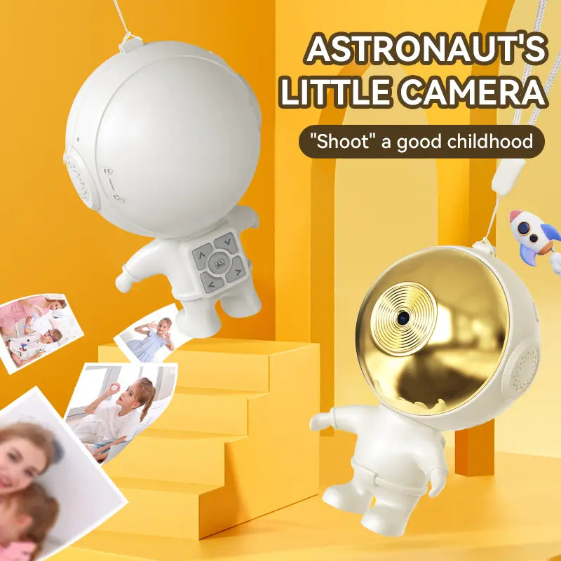 Cute Digital Camera, Dual Lens Digital Camera HD Video Camera with SD Card Slot &Silicone Case,1080P Photo Camera, Camera for Pictures Photo