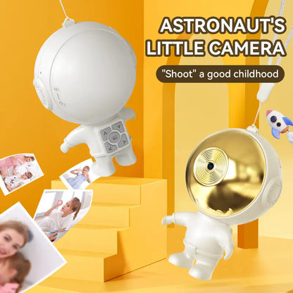 Cute Digital Camera, Dual Lens Digital Camera HD Video Camera with SD Card Slot &Silicone Case,1080P Photo Camera, Camera for Pictures Photo