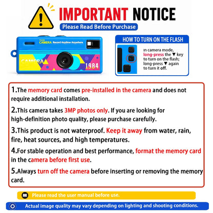 Compact Thumb Camera with Memory Card Reader, Multifunctional Keychain Camera, Wearable Recorder, Portable Camera, Student Outdoor Sports Camera, Kids Video Pocket Camera, Rechargeable